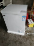 志高（CHIGO）小冰柜家用小型迷你冰箱冷藏冷冻转换商用卧式单温冷柜 一级节能省电储存母乳 减霜80%-72L金-单温单门 72L 实拍图