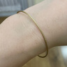 周生生  18K金手镯  黄色黄金 永系列 92817K定价 07圈 实拍图