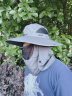 尚烤佳（Suncojia）防晒帽夏季全脸面罩防紫外线男钓鱼帽遮阳可折叠户外登山帽 实拍图