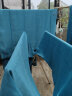 阿黎高遮光纯色成品卧室客厅阳台窗帘冰蓝色挂钩式2.5米宽*2.4高单片 实拍图