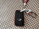 绅创一汽大众捷达VA7钥匙套VS5 VS7 VA3新捷达真皮包钥匙扣保护壳 【红线】C款-安装后弹出钥匙 实拍图