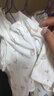 奇萌娃 婴儿内衣纯棉新生儿衣服春秋夏季薄款初生宝宝和尚服分体两件套 小象和小鹿59码(0-3月) 实拍图