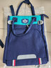 MDNG补课手提袋补习班小学生补习袋男儿童补课包女生补习手提袋斜挎包 双肩款-蓝色 实拍图
