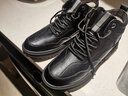 戈耐真皮商务休闲鞋男士秋冬季加绒加厚保暖二棉鞋靴防滑工作爸爸男鞋 真牛皮【羊毛+聚酯纤维混合】 41 码 (255mm) 实拍图