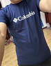 Columbia哥伦比亚户外春夏情侣男女圆领透气旅行野营运动短袖T恤JE1586 467(尺码偏小 建议拍大一码) M (175/96A) 实拍图