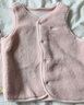 戴维贝拉（DAVE＆BELLA）婴儿马甲儿童上衣男童坎肩洋气宝宝衣服女童背心冬季新款童装 浅粉色【现货】DB4237450 130 cm（建议身高120-130cm） 实拍图