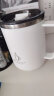 彩致（CAIZHI）304不锈钢马克杯带盖大容量咖啡杯学生水杯深灰色CZ6670 实拍图