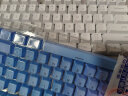 罗技（Logitech） K835机械键盘 有线游戏键盘 办公84键TTC轴 商务家用电竞键盘短款小尺寸台式机笔记本吃鸡键盘 K835白色红轴+蓝色妖姬【20%客户选择】 实拍图