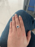 伊芭1.05克拉斯里兰卡天然蓝宝石戒指女18k金镶嵌钻石 手寸留言(8至20号)现货 晒单实拍图