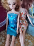奥智嘉 换装芭比娃娃套装大礼盒3D真眼公主洋娃娃过家家玩具女孩儿童玩具带配件礼包 生日礼物 实拍图