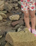 希途（Citoor）儿童游泳鞋水上乐园卡通橡胶底沙滩袜鞋贴肤防滑防割伤潜水袜 粉色兔子 28/29（平时穿26-27码） 实拍图