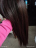 恒发假发女自然全头套长发长直发中长发逼真时尚女士真发齐刘海式 板栗色+发网发卡 长发 实拍图