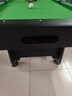 皓玉佳台球桌标准型大理石成人家用多功能黑八桌球台乒乓球桌餐桌二合一 214cm 木板+自动回球三合一 实拍图