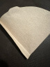 HARIO日本进口V60手冲咖啡滤纸过滤纸滤网滤袋咖啡机滤纸袋装100枚01号 实拍图