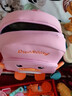 chinllo小黄鸭幼儿园书包男童女童儿童宝宝防走失3-6岁大班中班小班背包 6062粉色中号 实拍图