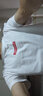 乔丹短袖t恤男装夏季新款潮流透气百搭宽松休闲半袖跑步上衣运动服 1349白色（纯棉） S /165 实拍图