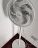 美的（Midea）电风扇落地扇家用大风量电扇宿舍轻音低噪台立两用扇台式桌面两用节能台扇空气循环扇 【全网热销】七叶大风量落地扇白色 实拍图