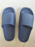 京寻开学季凉拖鞋女厚底夏季男家用浴室洗澡情侣家居拖鞋夏季外穿 静谧蓝42-43码 实拍图