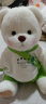 吉吉熊（JIJIXIONG）520情人节伊莉娜熊小熊玩偶娃娃毛绒玩具公仔送女孩生日礼物 小黄鸭 30厘米中号小熊+衣服+透明礼袋  代写贺卡 实拍图