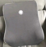 GiGi吉吉汽车腰靠 G-1110太空记忆棉靠枕 背靠垫 车用办公用腰枕灰色 实拍图