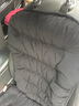 笨斯基汽车坐垫冬季保暖车垫办公椅单片坐垫短毛绒加厚冬天棉座垫座套 红色后排单件 实拍图