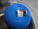 红双喜充气软实心球推荐中考标准体育训练专业比赛男女橡胶铅球学生可用 2kg 蓝色+气针网兜 实拍图