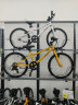 迪卡侬混合路面自行车RIVERSIDE变速钢制车架青少年儿童带脚撑车铃 黄20寸120~135cm 实拍图