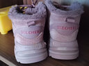 斯凯奇（Skechers）女鞋春加绒厚底老爹鞋中帮雪地靴防滑休闲鞋167338 实拍图