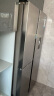 海尔585升侧T型双门三开门电冰箱家用一级能效变频节能无霜除菌全温区嵌入式可制冰BCD-585WGHFTH7S7U1 实拍图