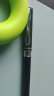 斑马牌（ZEBRA）拔帽签字笔 晶灿金属质感中性笔 0.5mm子弹头商务礼品笔 C-JJ4 黑杆黑芯 实拍图