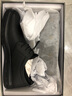 VOLO犀牛男款商务休闲皮鞋男士透气真皮板鞋软底正装皮鞋 黑色 40 实拍图