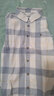 戴维贝拉（DAVE＆BELLA）童装男衬衣儿童衬衫男童长袖春装宝宝衣服春秋上衣大童格子打底衫 蓝白格【DB3224618】 150 （建议身高140-150cm） 实拍图