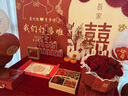 喜嘉瑞订婚布置全套摆件装饰套装定亲订婚宴背景kt板高级感简约场景用品 执子之手【定制摆件款】 实拍图