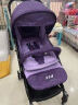 SDB【送货到家】圣得宝可坐可躺婴儿车轻便折叠宝宝车婴儿推车可登机 亮丝紫 实拍图