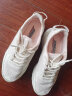 斯凯奇（Skechers）女运动鞋简约厚底缓震百搭休闲鞋117224 白色/浅粉红色/WLPK 36  晒单实拍图