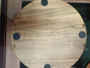 柏森优家 实木蛋糕盘带盖 耐摔亚格力水果甜点蛋糕罩木制披萨板木板托盘 相思木披萨盘（大号32.5×1.8cm） 晒单实拍图