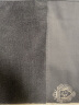 洁丽雅（Grace）浴巾家用成人加大酒店刺绣男女士吸水学生大裹巾 深灰70*135cm 实拍图