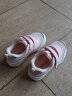 基诺浦（ginoble）婴儿学步鞋春季1-5岁男女软底透气宝宝鞋子童鞋GY1290 粉色/白色/银色 150mm 内长16 脚长14.6-15.5cm 实拍图