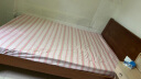 南宜（Nanyi）胡桃木实木床双人床中式现代简约经济型高箱抽屉储物婚床卧室家具 实木床 【普通橡胶木款】1.5*2.0米 实拍图