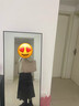 JIOESC黑色半身裙西装裙职业简约女高腰显瘦垂感通勤中长款a字裙大摆裙 黑色 M 【90-100斤】 实拍图