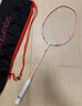VICTOR 威克多胜利羽毛球拍全碳素突击铁锤超轻维克多成人进攻单拍训练 TK280 粉色4U 更强扣杀 实拍图