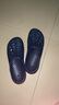迪卡侬游泳男士凉鞋沙滩拖鞋洞洞鞋外穿NABD2028000深蓝色网格款42码 实拍图