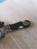 中邦汽车钥匙扣男拉簧腰挂式生日父亲节礼物创意礼品 磨砂黑 升级版马蹄扣 默认 实拍图