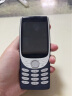 诺基亚Nokia 8210 4G 移动联通电信全网通 2.8英寸大屏双卡双待直板老人老年学生按键手机 蓝色 官方标配+充电套装(头+座充) 实拍图