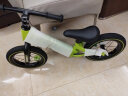 Cakalyen可莱茵镁合金平衡车儿童滑步车无脚踏单车2-6岁 绿色培林升级款 实拍图