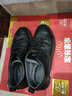 名人烟斗休闲鞋男板鞋【头层牛皮】百搭小黑鞋真皮舒适潮流平底商务男鞋 黑色 42 实拍图