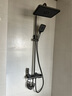 TOTOHEALTH系列浴室淋浴花洒套装恒温增压数显顶喷一体全铜喷头明装花洒整套 EH1枪灰色【冷热数显】 实拍图