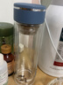 希乐玻璃杯双层便携商务男女大容量茶水分离过滤办公泡茶杯BL-2392 实拍图