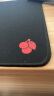 CHERRY樱桃 鼠标垫中号 办公桌垫 键盘垫 游戏鼠标垫 高密纤维顺滑鼠标垫 黑色细面 360*280*4mm 晒单实拍图