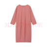 无印良品 MUJI IDEE 女式 套头长袖连衣裙 GAC32C2A 裙子 多巴胺 粉色 均码 实拍图